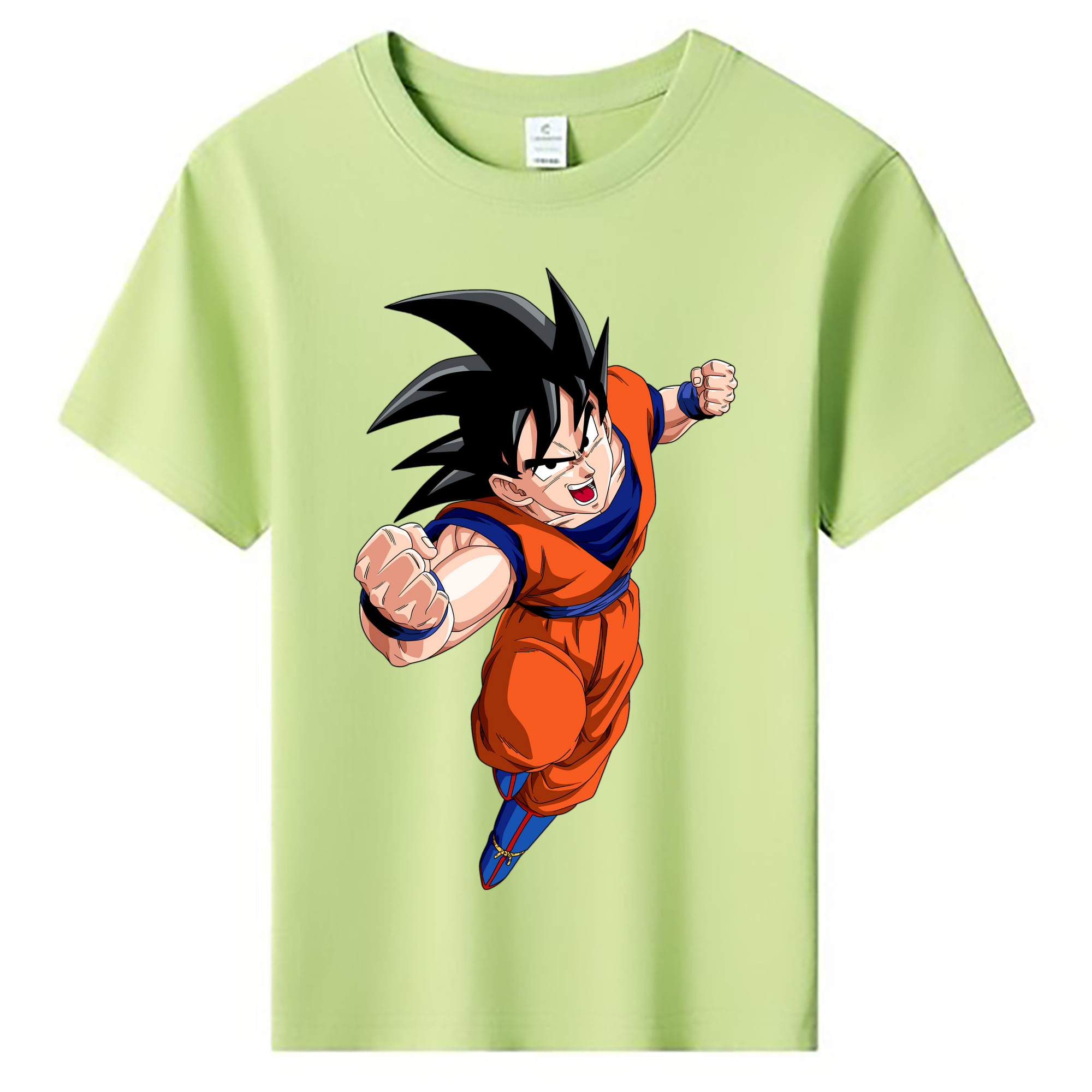 （画像用） ドラゴンボール 孫悟空（そん ごくう）Son Goku カカロット DRAGON BALL Kakarotto 綿100％キッズTシャツ（フロントプリント）